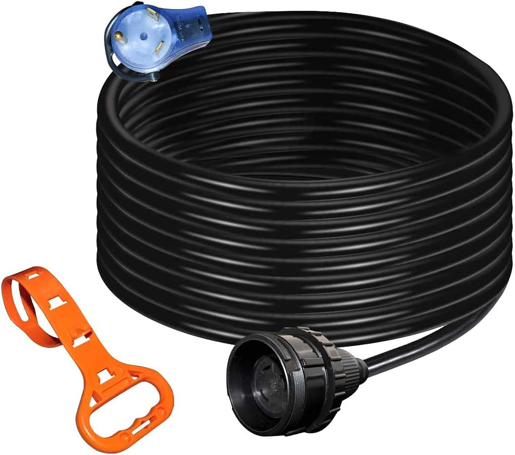 30 Amp RV Power Extension Cord, 100Ft Z183