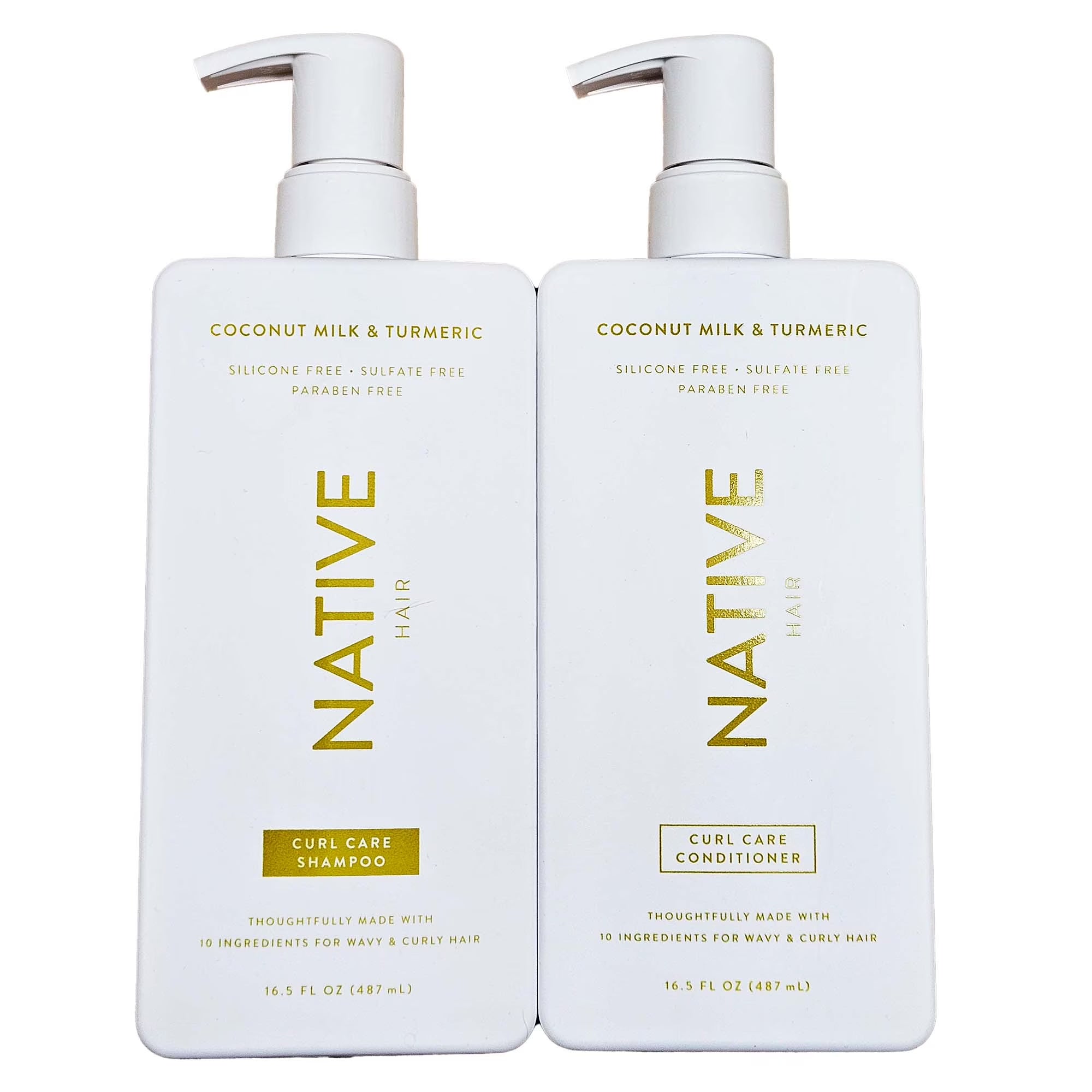 Coconut Milk & Turmeric Shampoo and Conditioner Set 16.5oz K937
