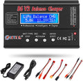 80W 6A 1S-6S Balance Charger for Li-ion Life NiCd NiMH LiHV PB Smart Battery, Deans Connectors, Pack of 2 E220