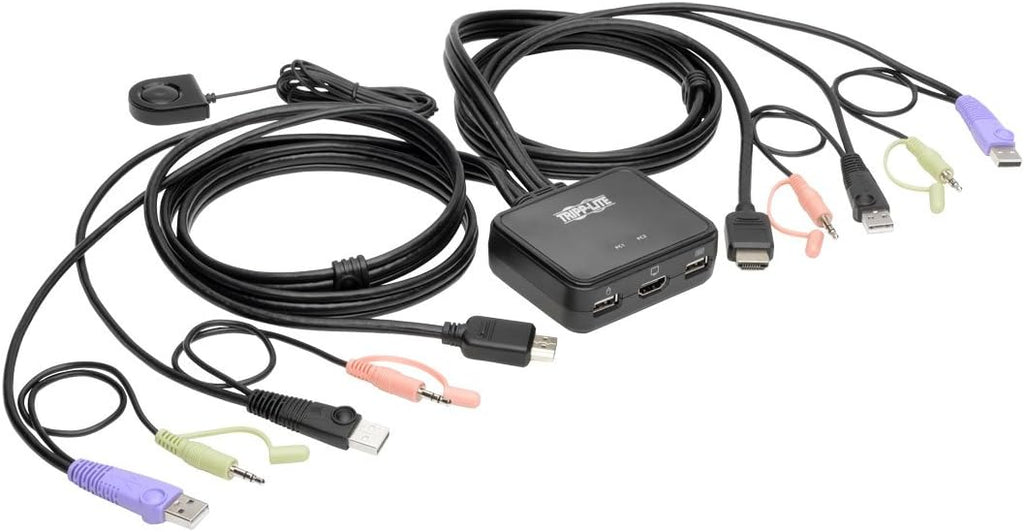 KVM Console to USB 2.0 Laptop Crash Cart Adapter with Video Capture N87598