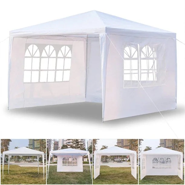 Patio Tent with 4 Removable Side Walls Y3256