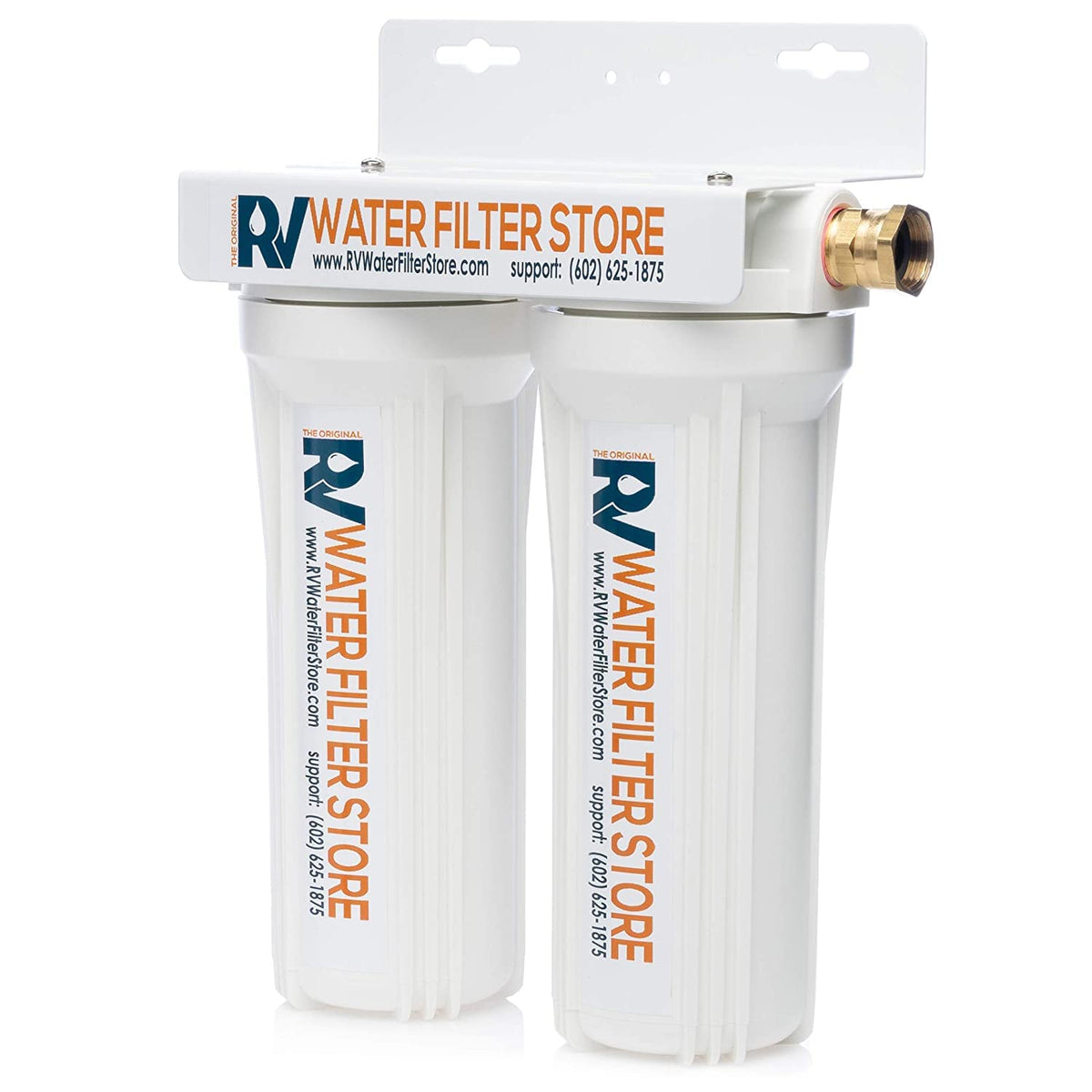 2 Stage Water Filtration System with Anti-Scale Filter D5433