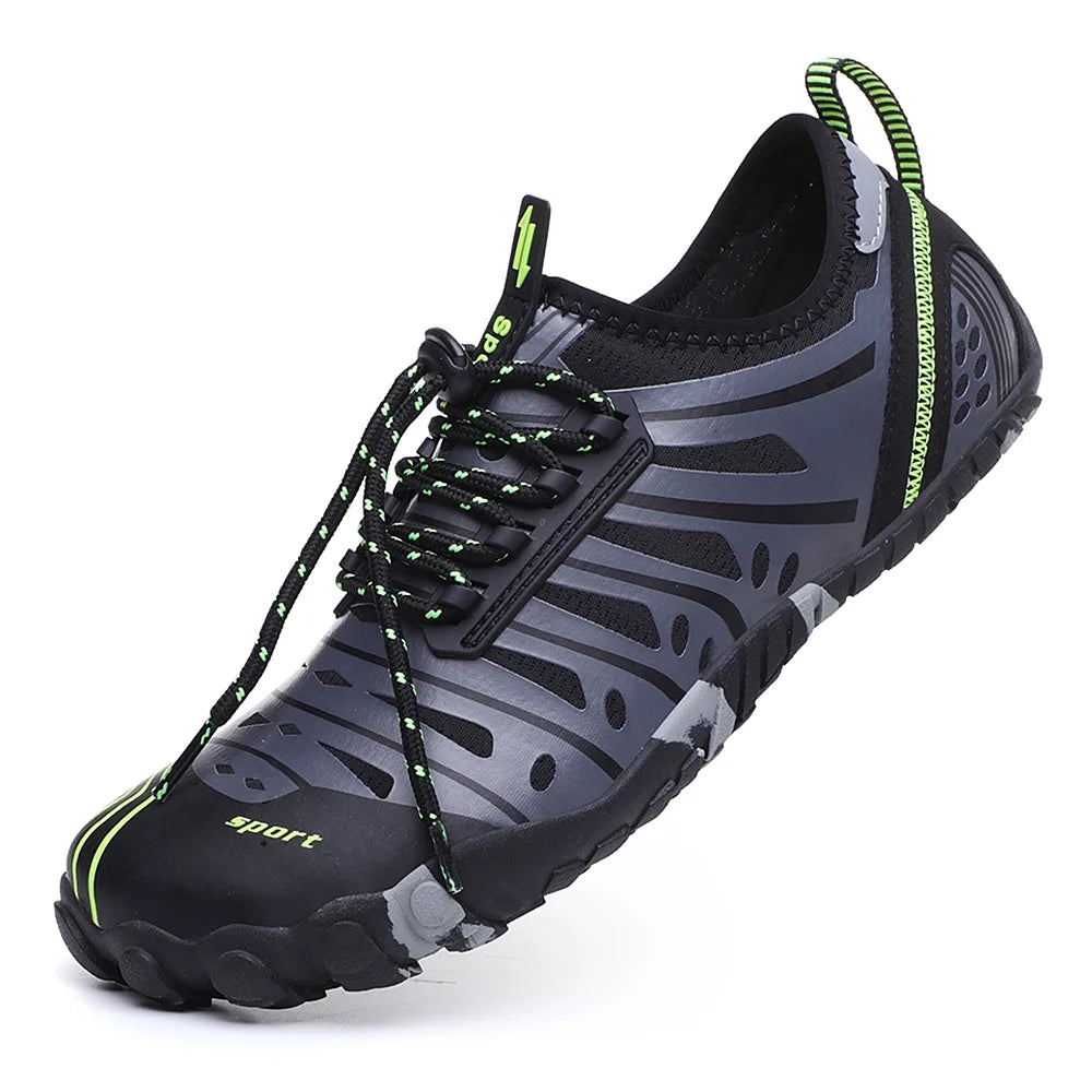 Black Trekking Sport Water Shoes P461