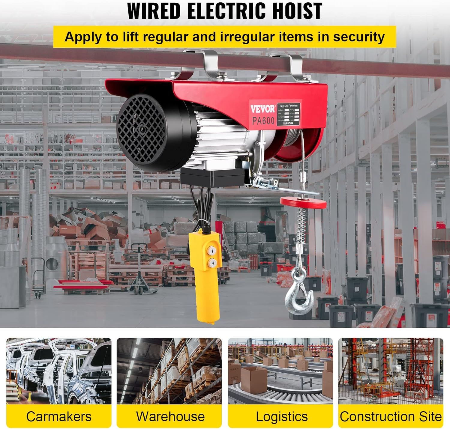 Electric Hoist with Remote Control S586