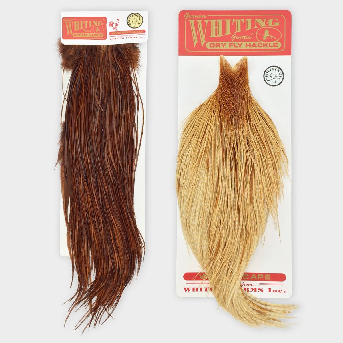 Full Saddle - Bronze Grade Grizzly Dyed March Brown H83670