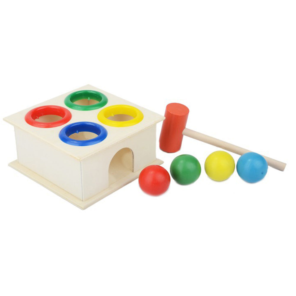 Wooden Hammer Balls Early Learning Game A901678