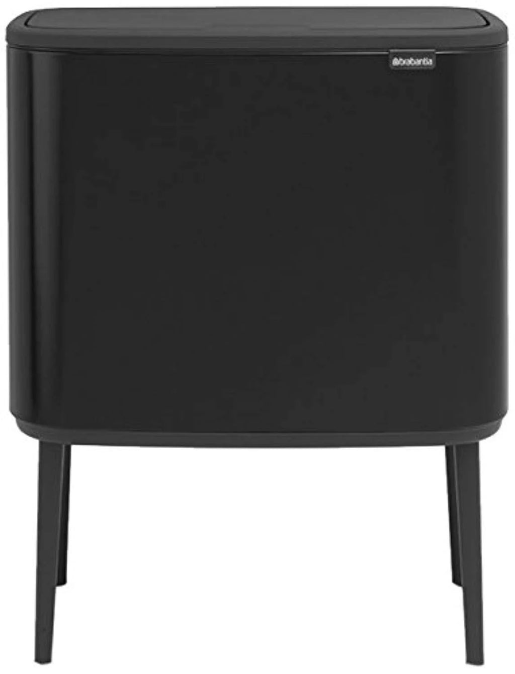 Black Touch Top Trash Can N689439