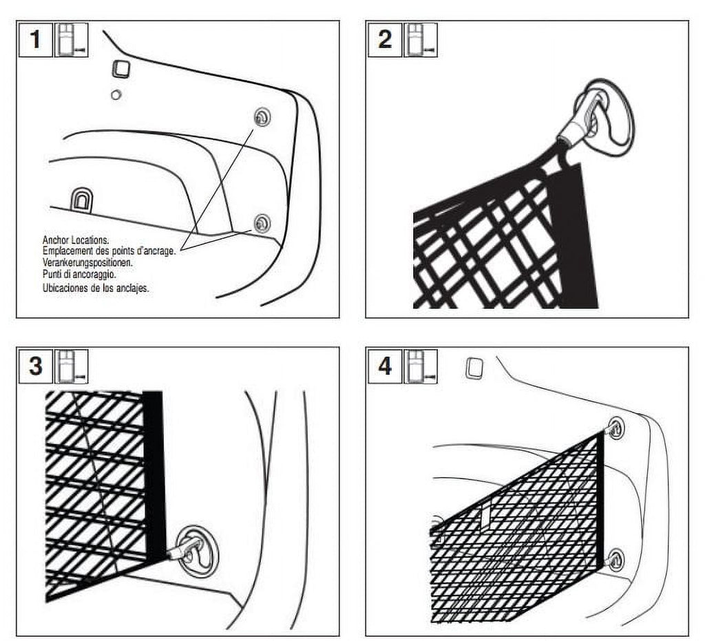 Trunk Cargo Net for Subaru Impreza 2012-2016 Crosstrek 2013-2017 G982