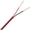 16 AWG 2C Plenum Cable, Red W Black Stripe, 1000 ft. Reel A392