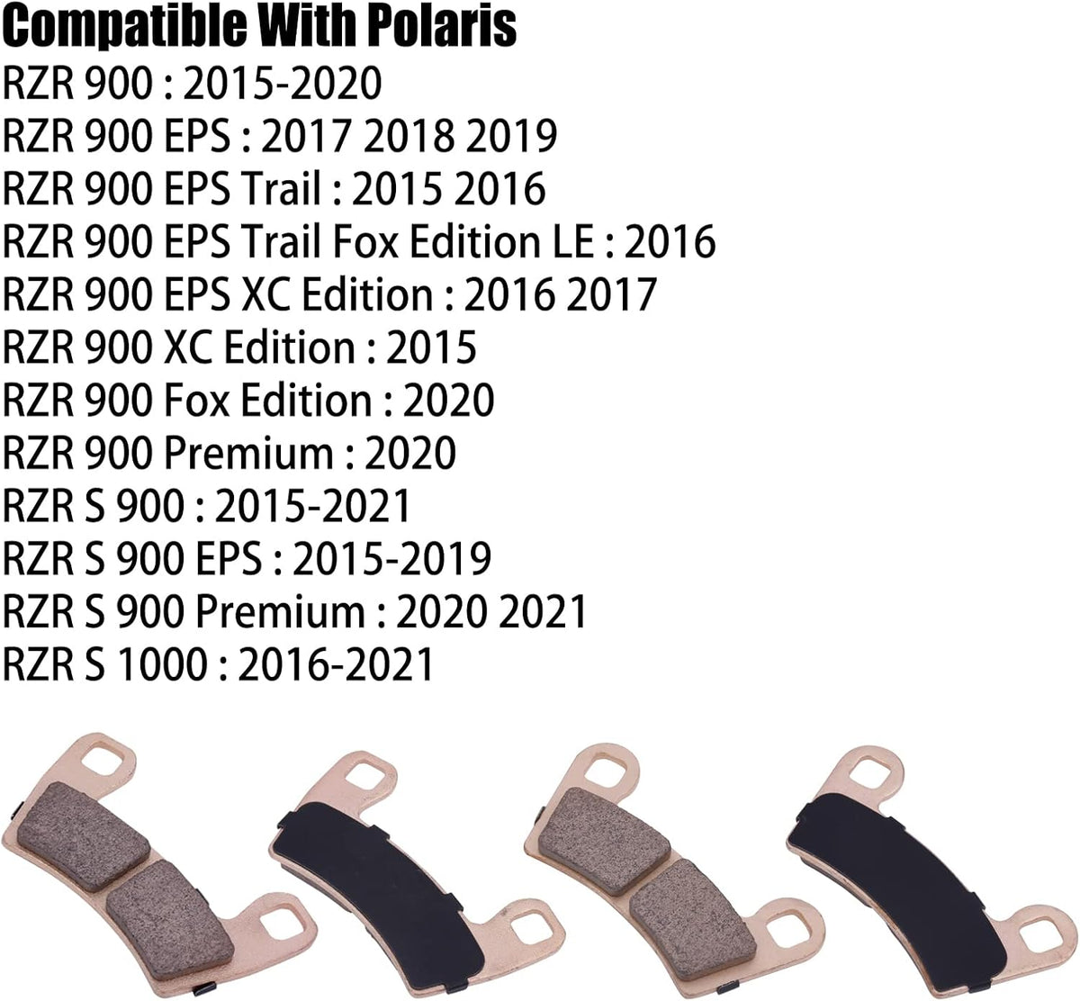 Sintered Brake Pad Pack of 2 I753198