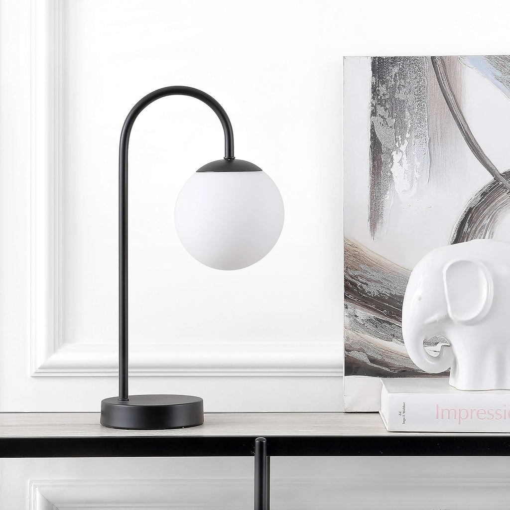 18.25 Iron/Glass Globe LED Lamp W209170