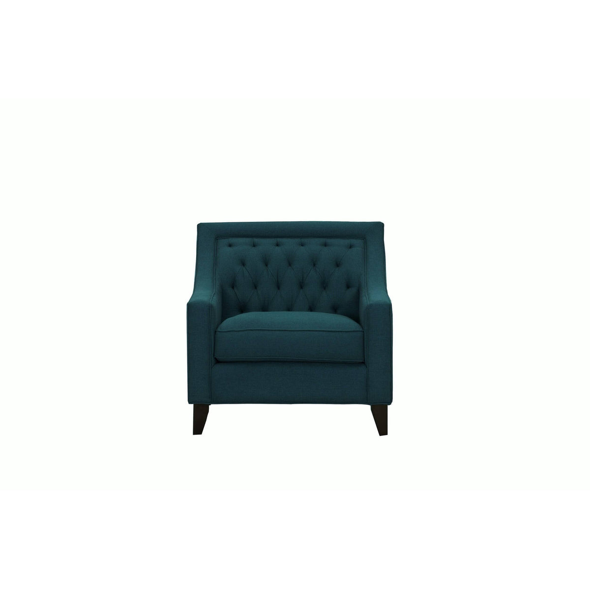 Beige Linen Tufted Club Chair C671973