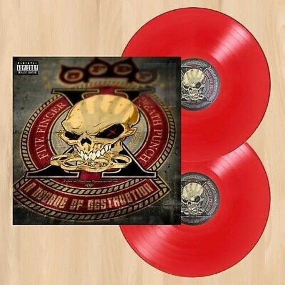 Crimson Red Heavy Metal Vinyl S5152