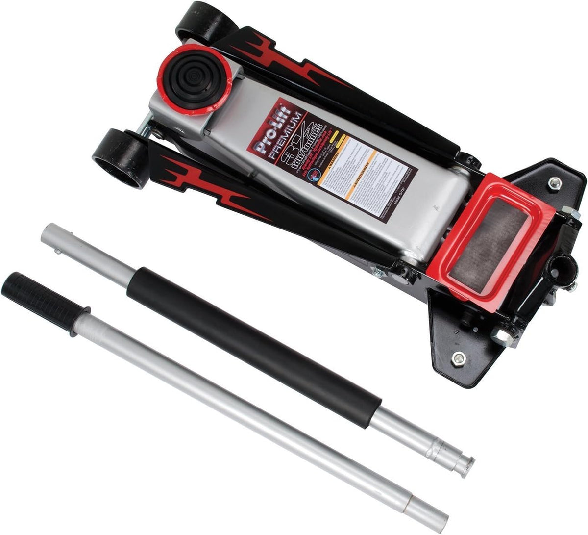Grey 3-1/2 Ton Capacity Garage Jack J368
