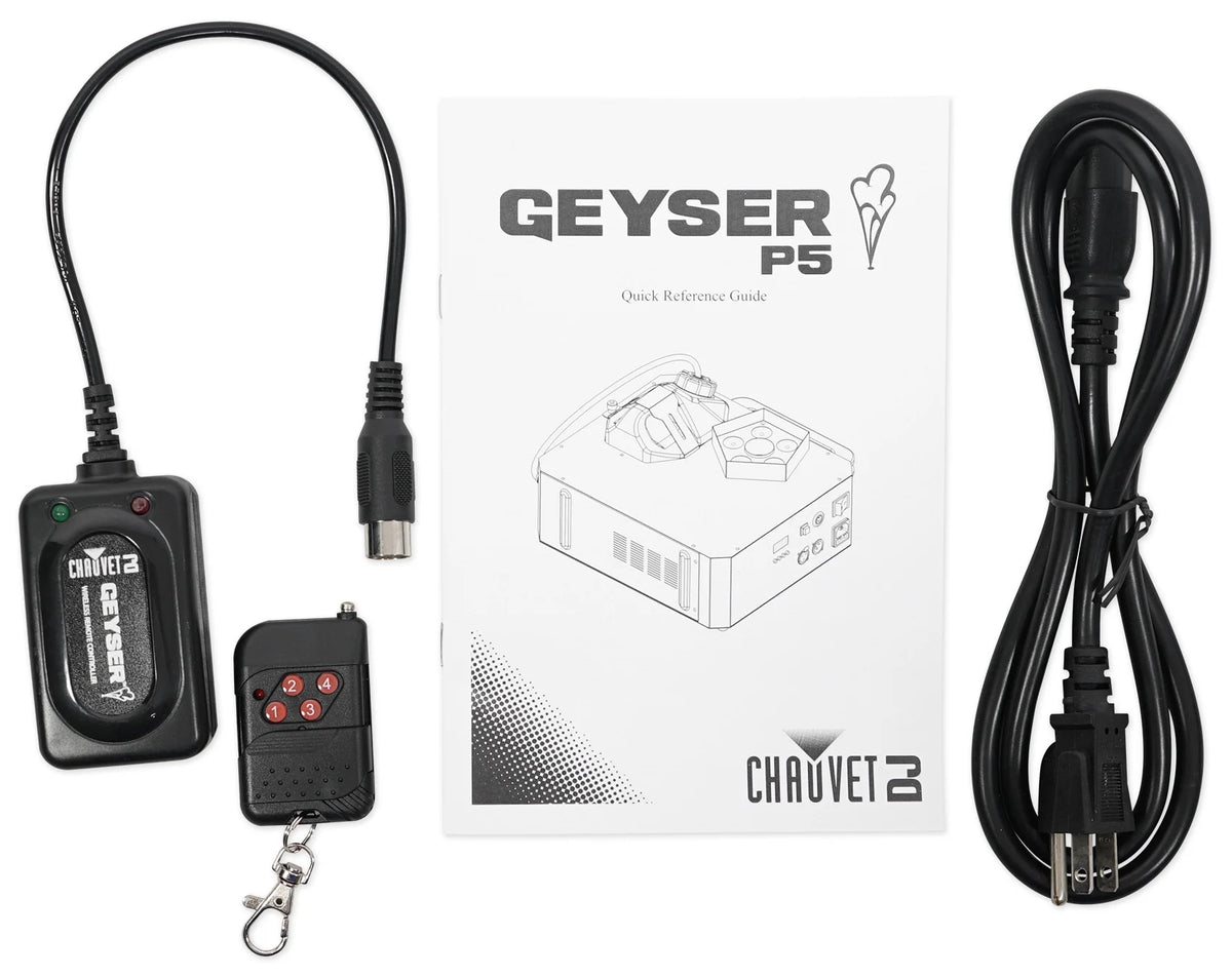 Fog Machine Fogger with Remote and DMX Cable X98967