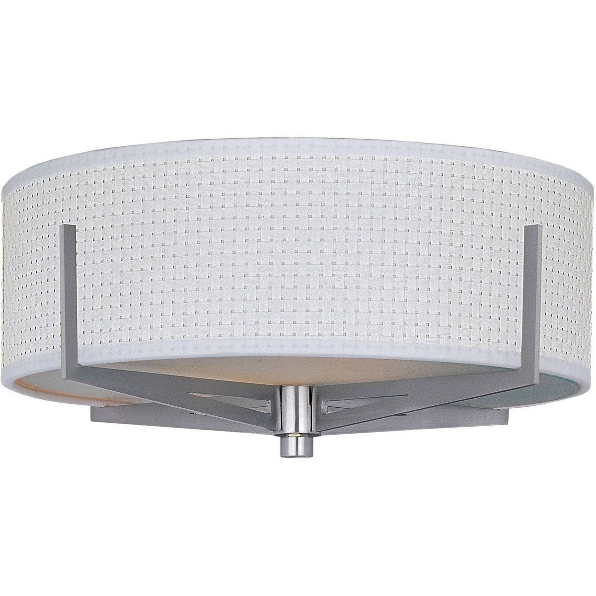 3 Light Flush Mount, Satin Nickel J380364