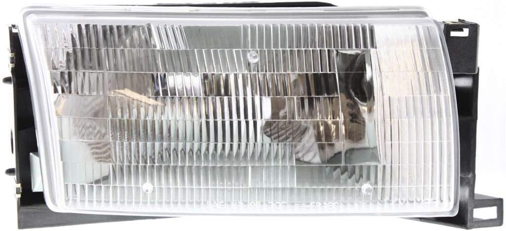Passenger Side Halogen Headlight Pack of 2 L436