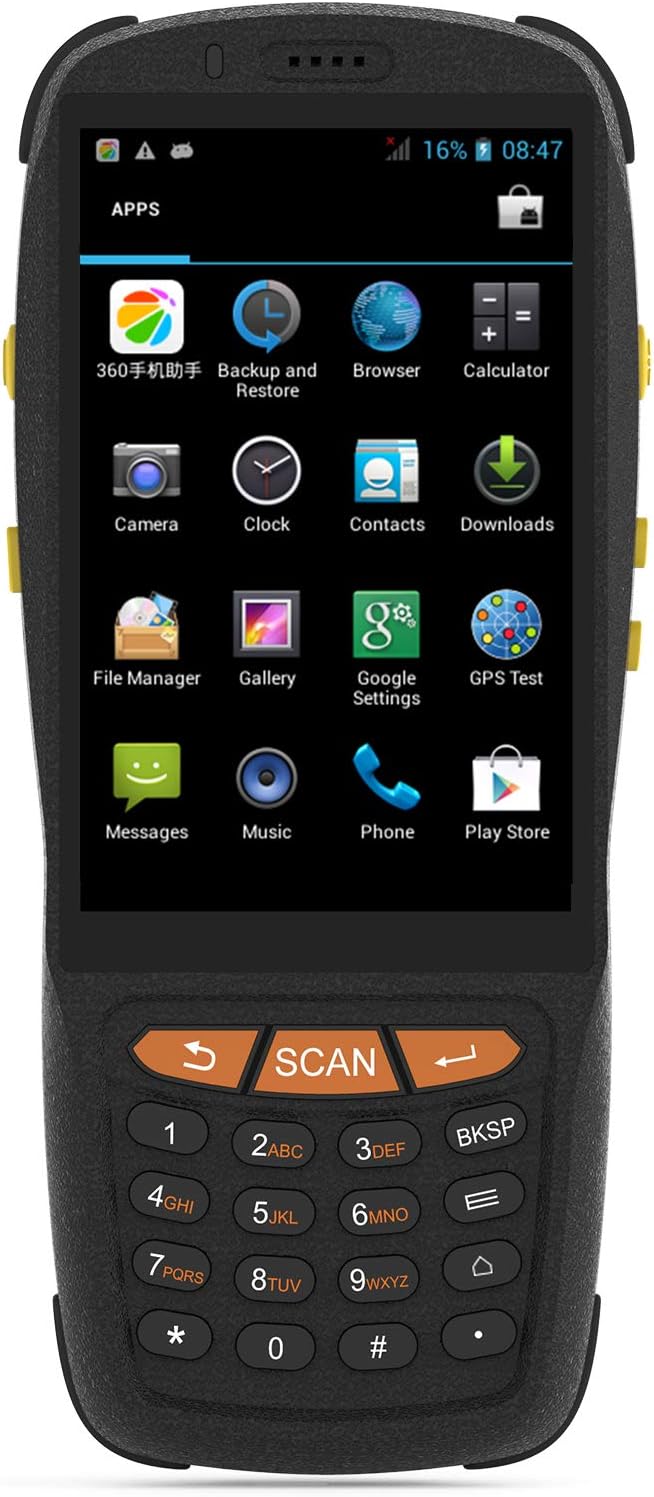 Touchscreen PDA Handheld Scanner with Wi-Fi 4G LTE NFC N304