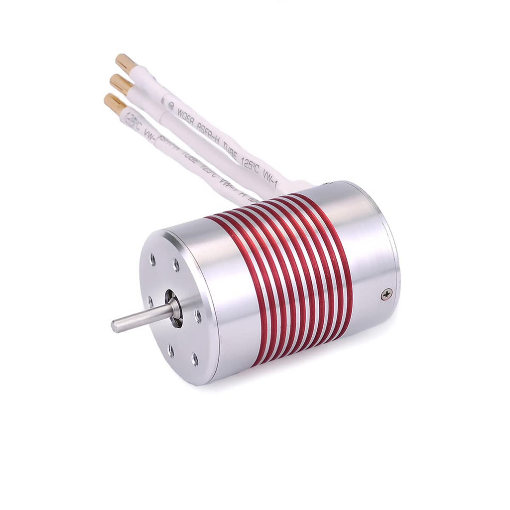 3650 3900kv Brushless Motor ESC with 60A ESC & Programming Card Combo for 1/10 RC Car Truck Pack of 2 N5621