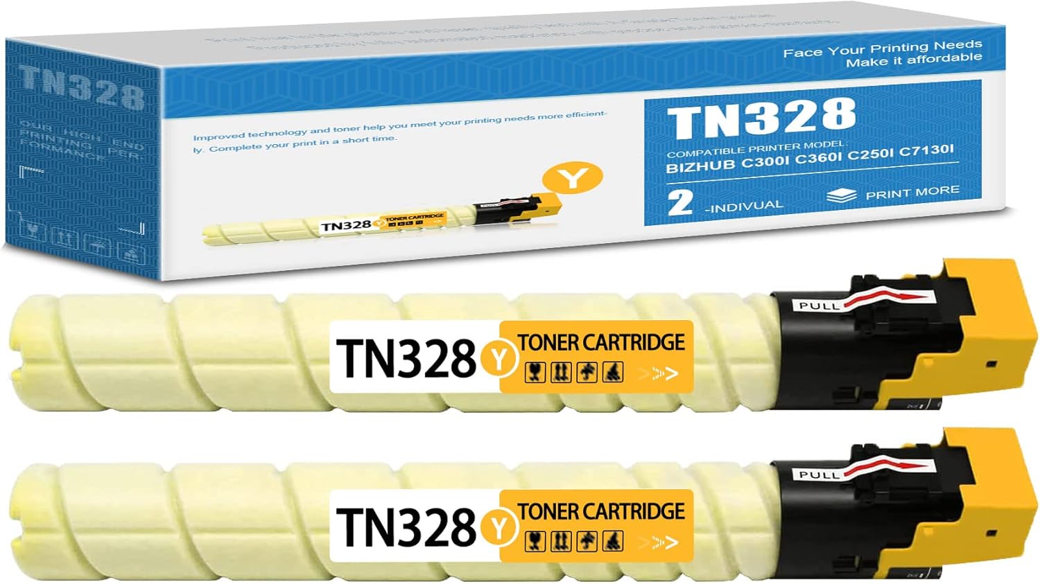 Yellow Toner Cartridge 2 Pack P430348
