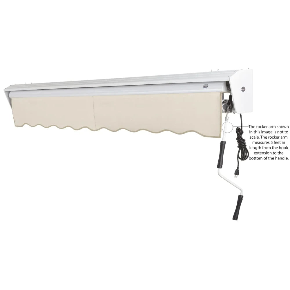 Motorized Retractable Awning with Remote W8157