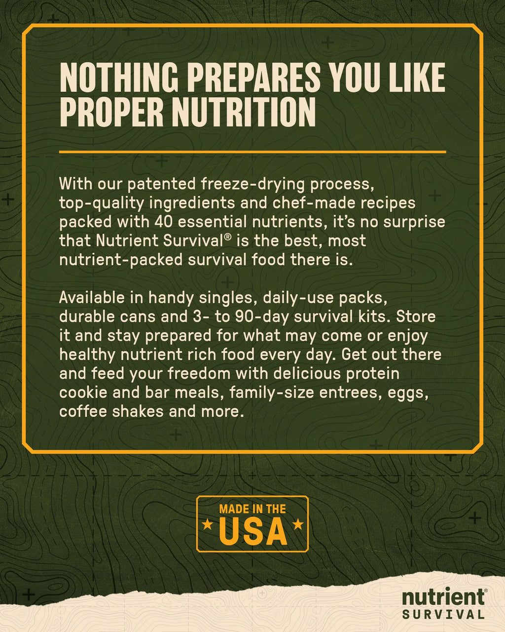 14-Day Emergency Food Supply M237