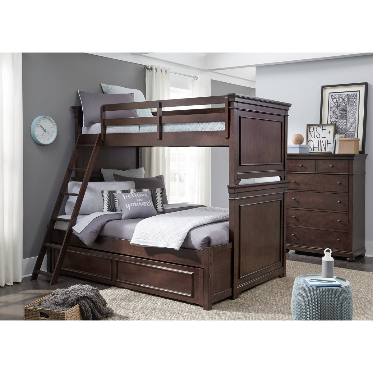 Warm Cherry Kids Trundle/Storage Drawer U181