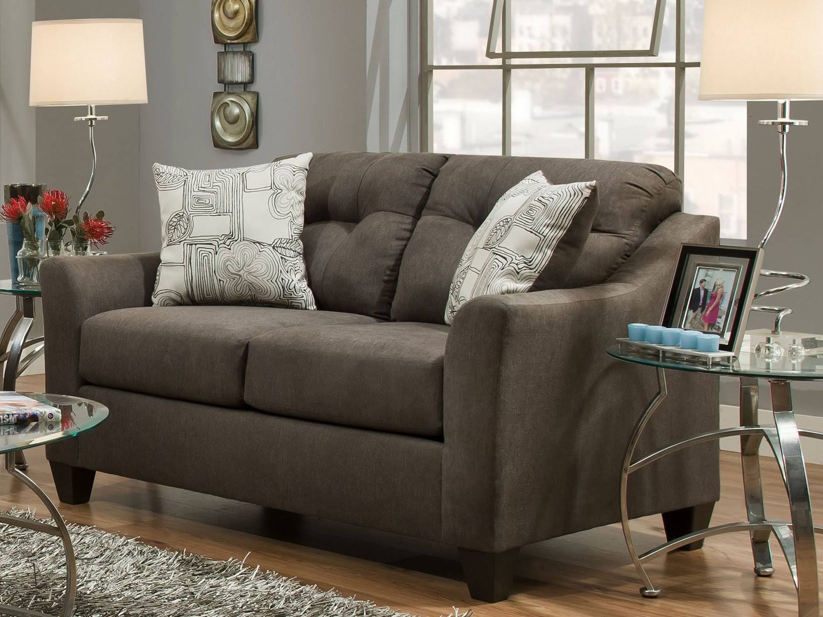 Charcoal Loveseat E382