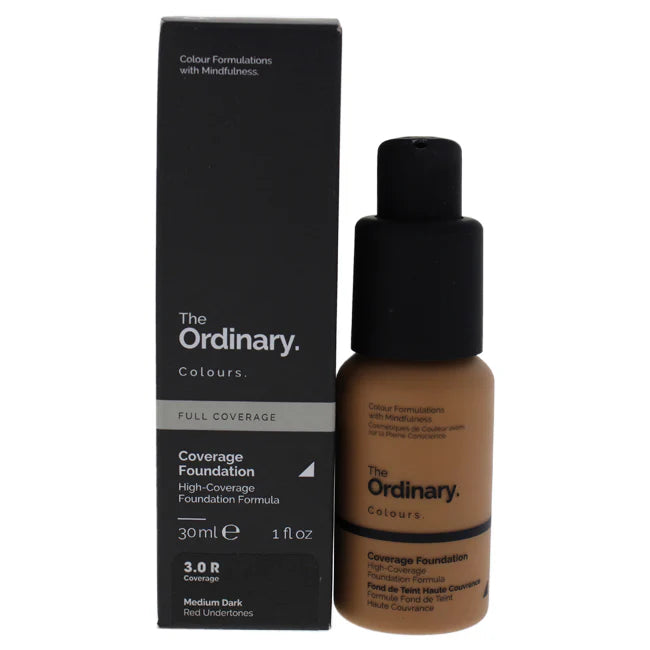 Full Coverage Foundation - 3R Medium Dark - 1 oz M200303