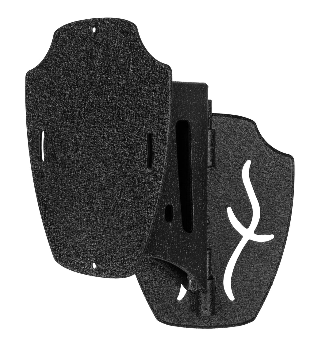 Black Large Shoulder Hunting Trophy Mount X8304