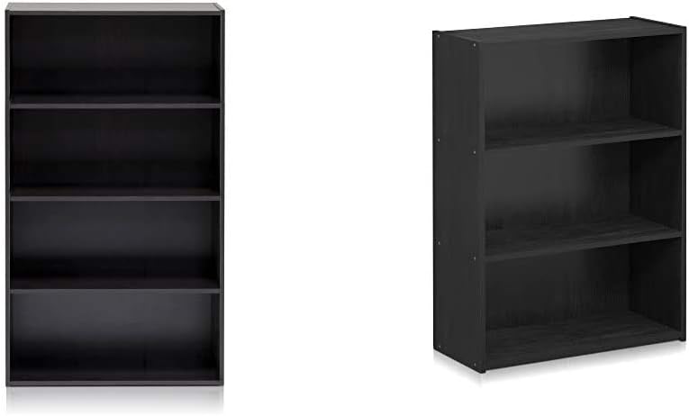 4 Tier Open Shelf, Espresso A383595