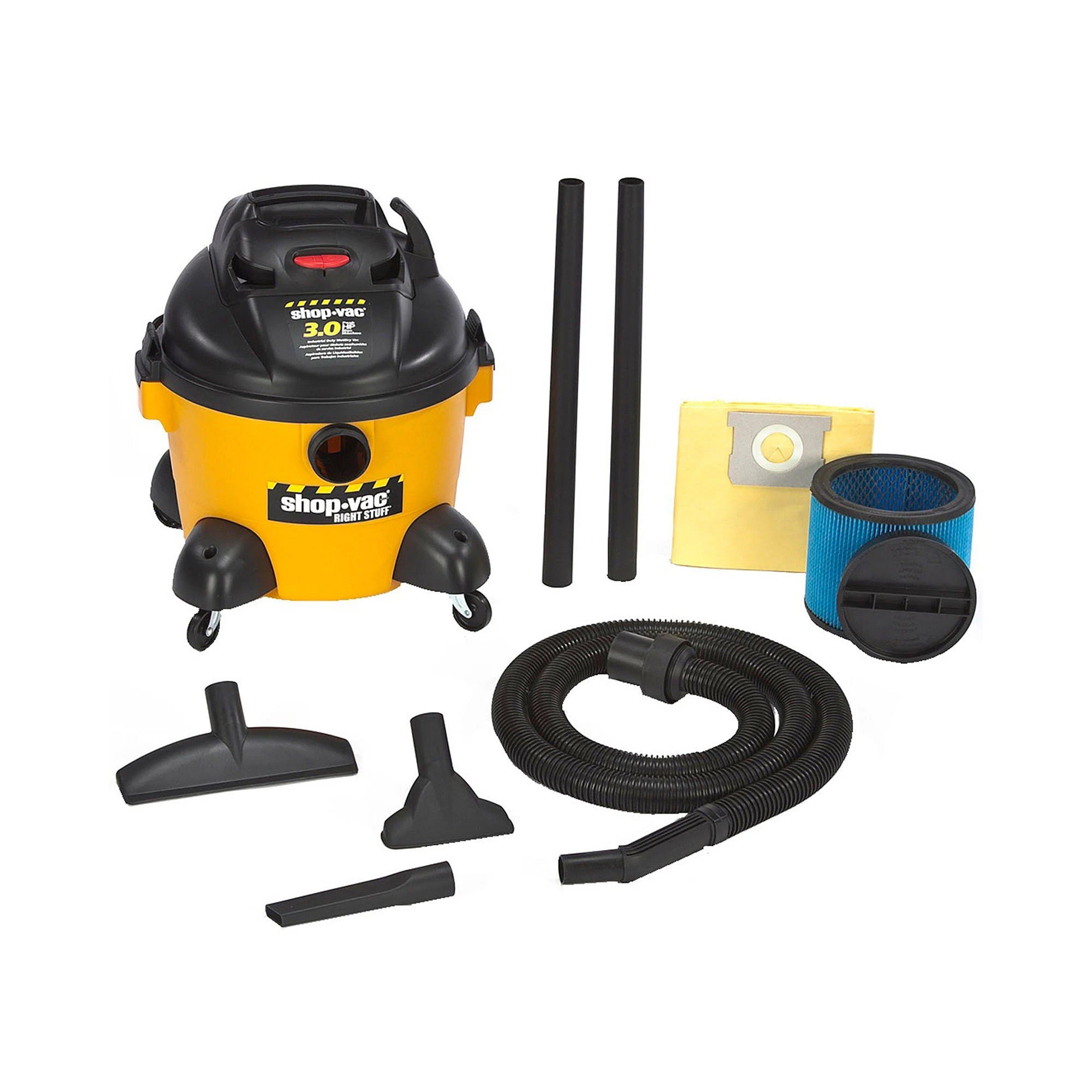 Wet/Dry Canister Vacuum with Ultra Web Filter N189