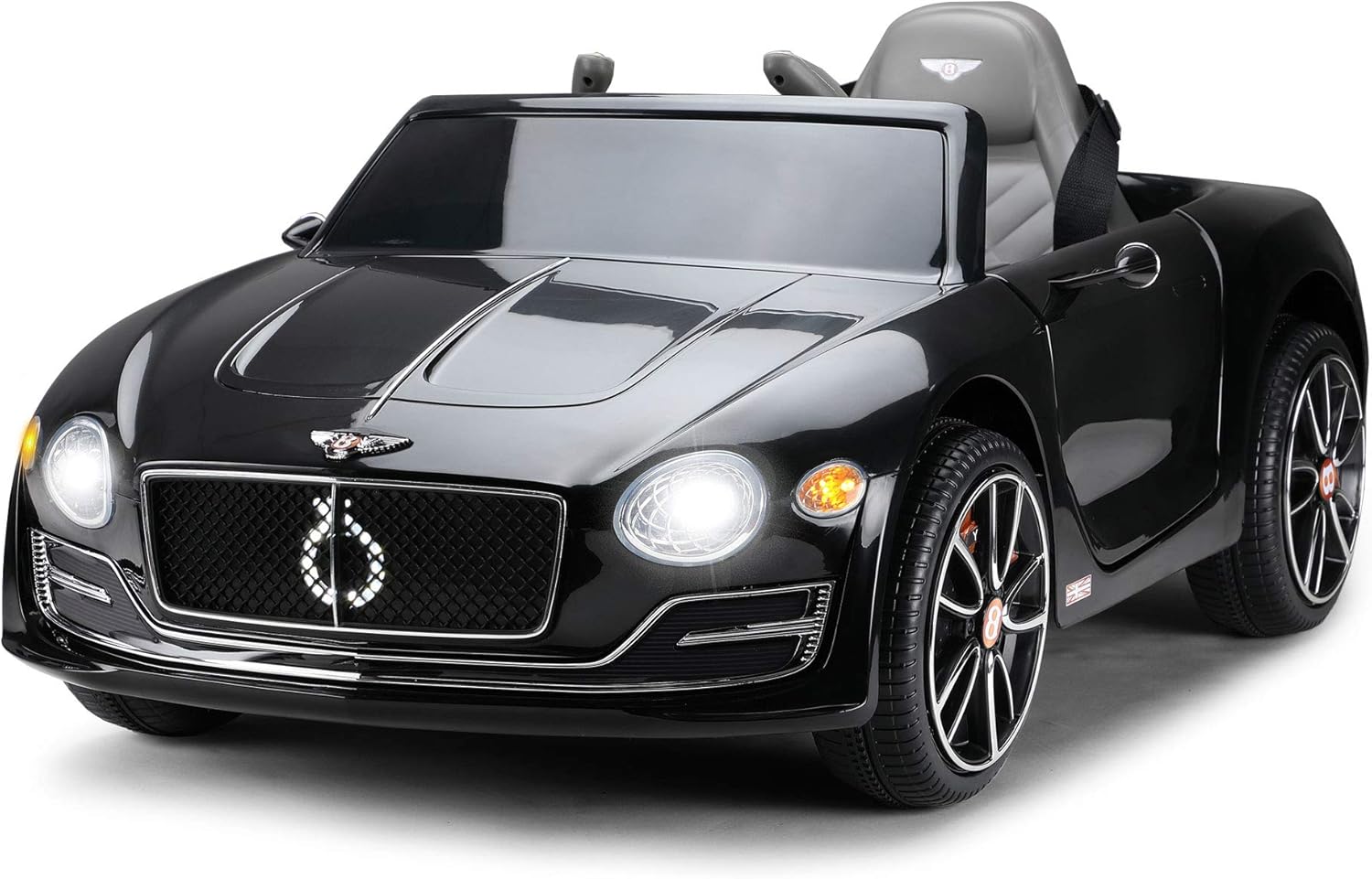 Black 12V Licensed Bentley Electric Powered Ride On Car C5721