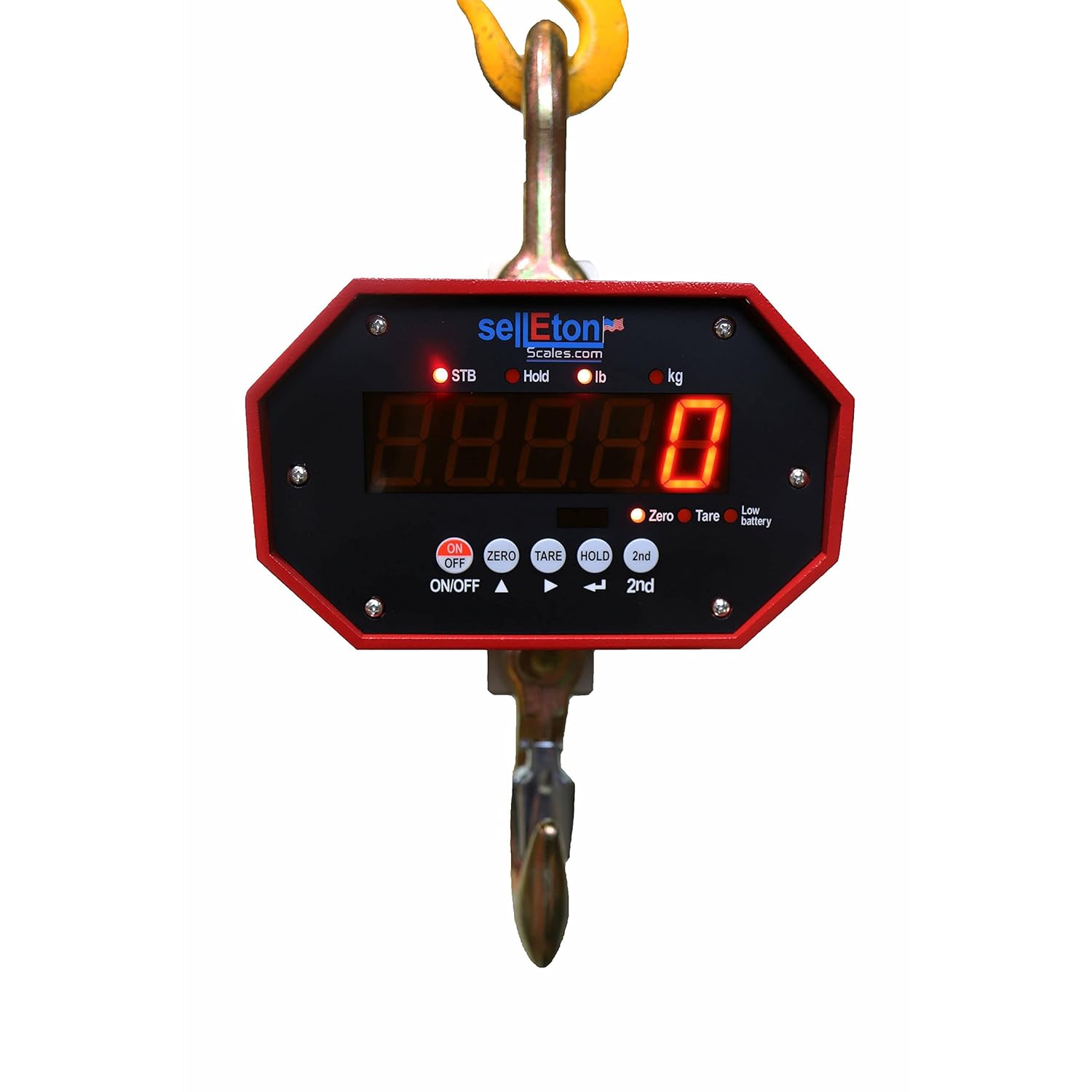 Heavy Duty Industrial Crane Scale, 20,000 lbs x 5 lb Capacity M106151