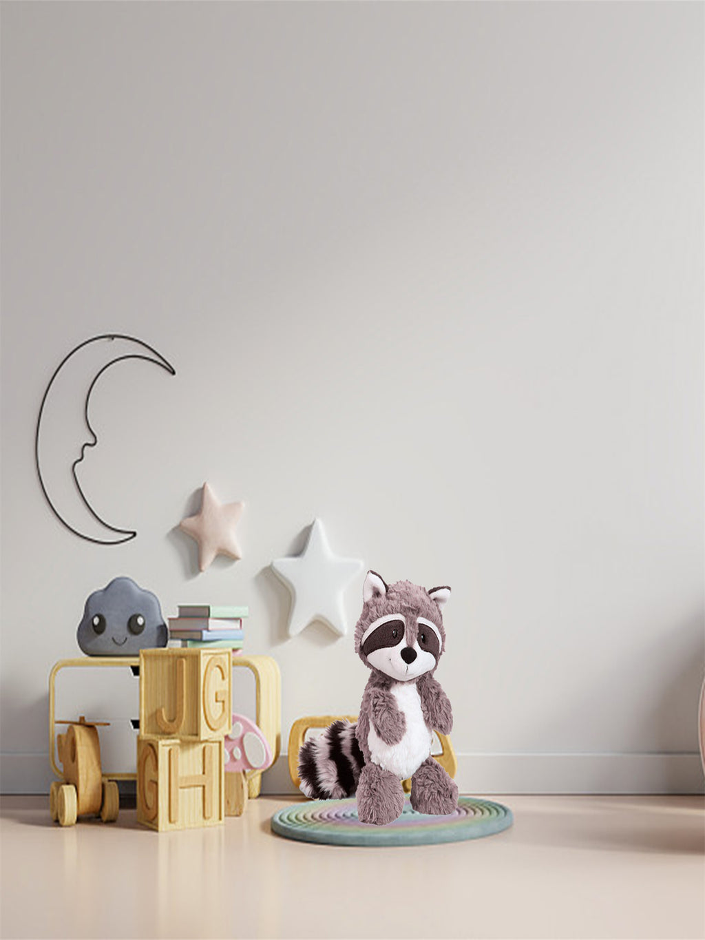 Soft Raccoon Stuffed Animal Plush Toy W951