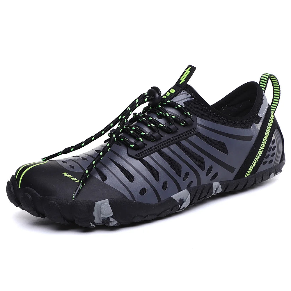 Black Trekking Sport Water Shoes P461