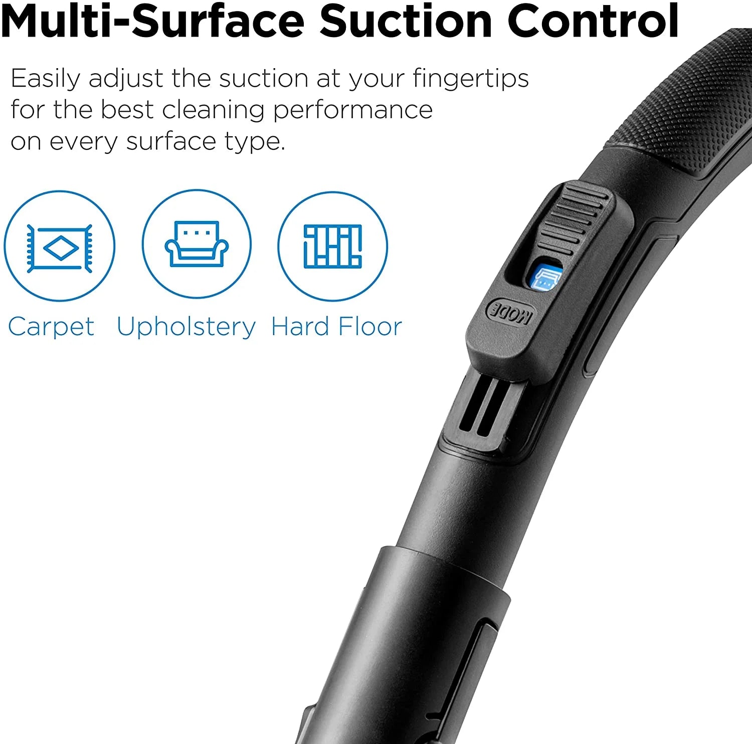 Blue Bagless Canister Vacuum Cleaner W478