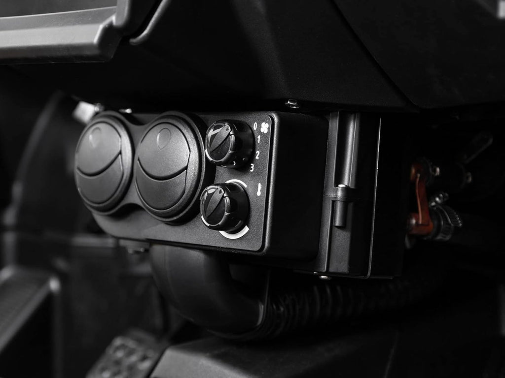 Cab Heater with Built-in Shutoff Valve, 360 Degree Adjustable Vents L540100