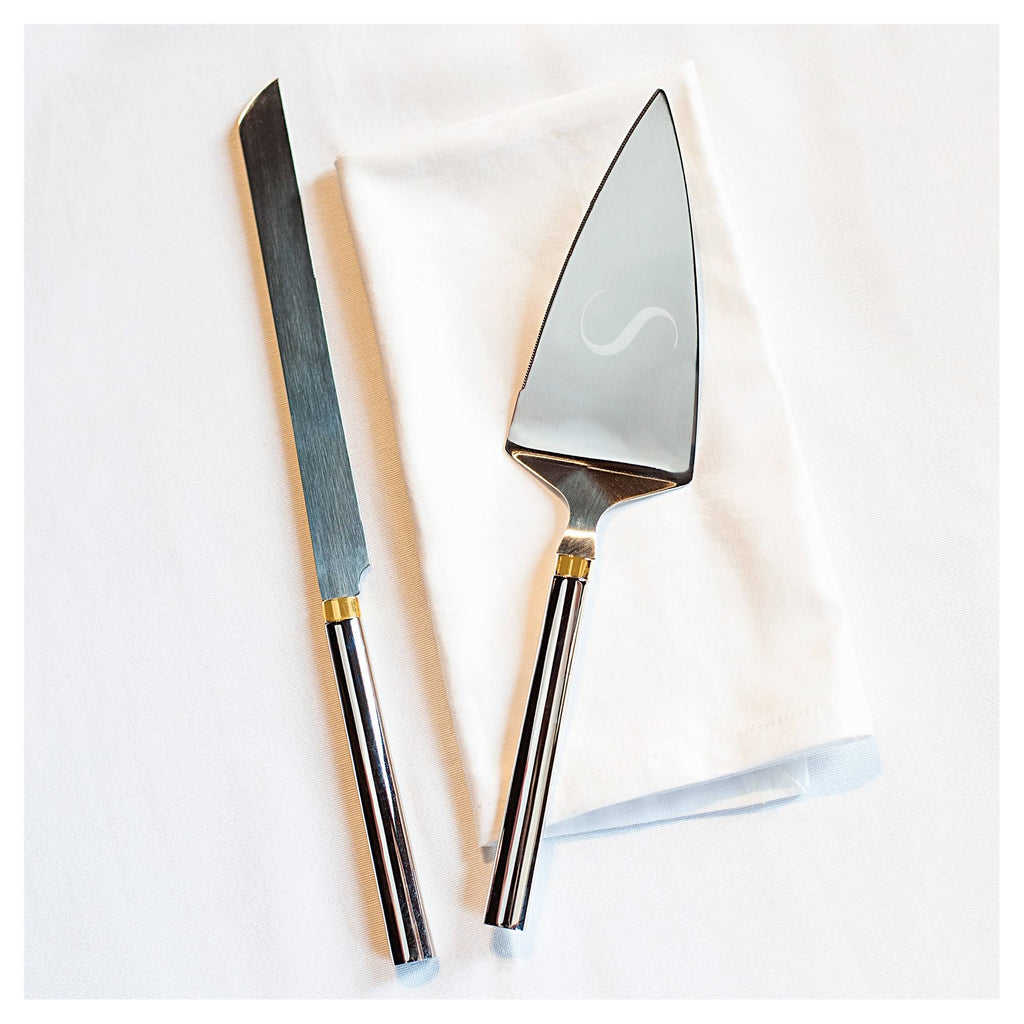 Gold Cake Serving Set P863