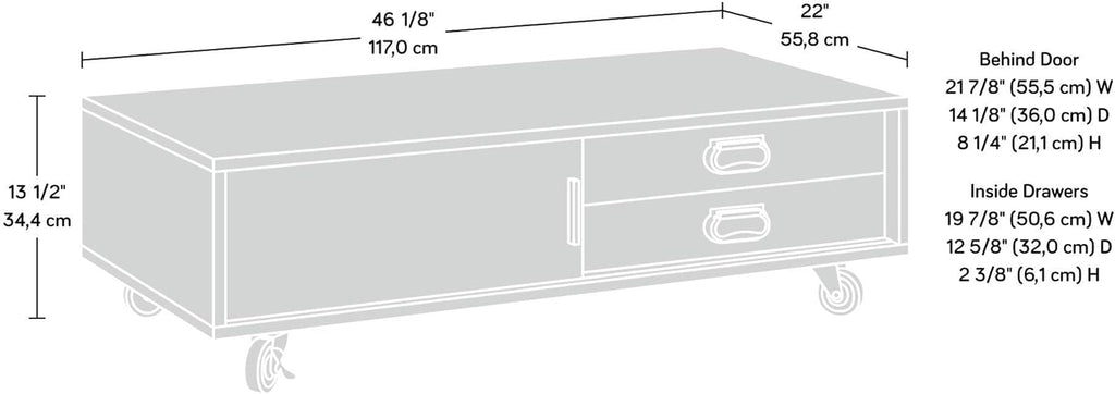 Black Café Coffee Table Pack of 2 N386933