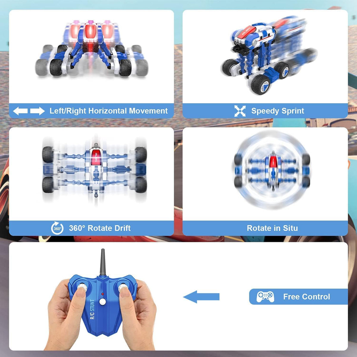 RC Stunt Car 4WD Off Road Monster Truck X337530