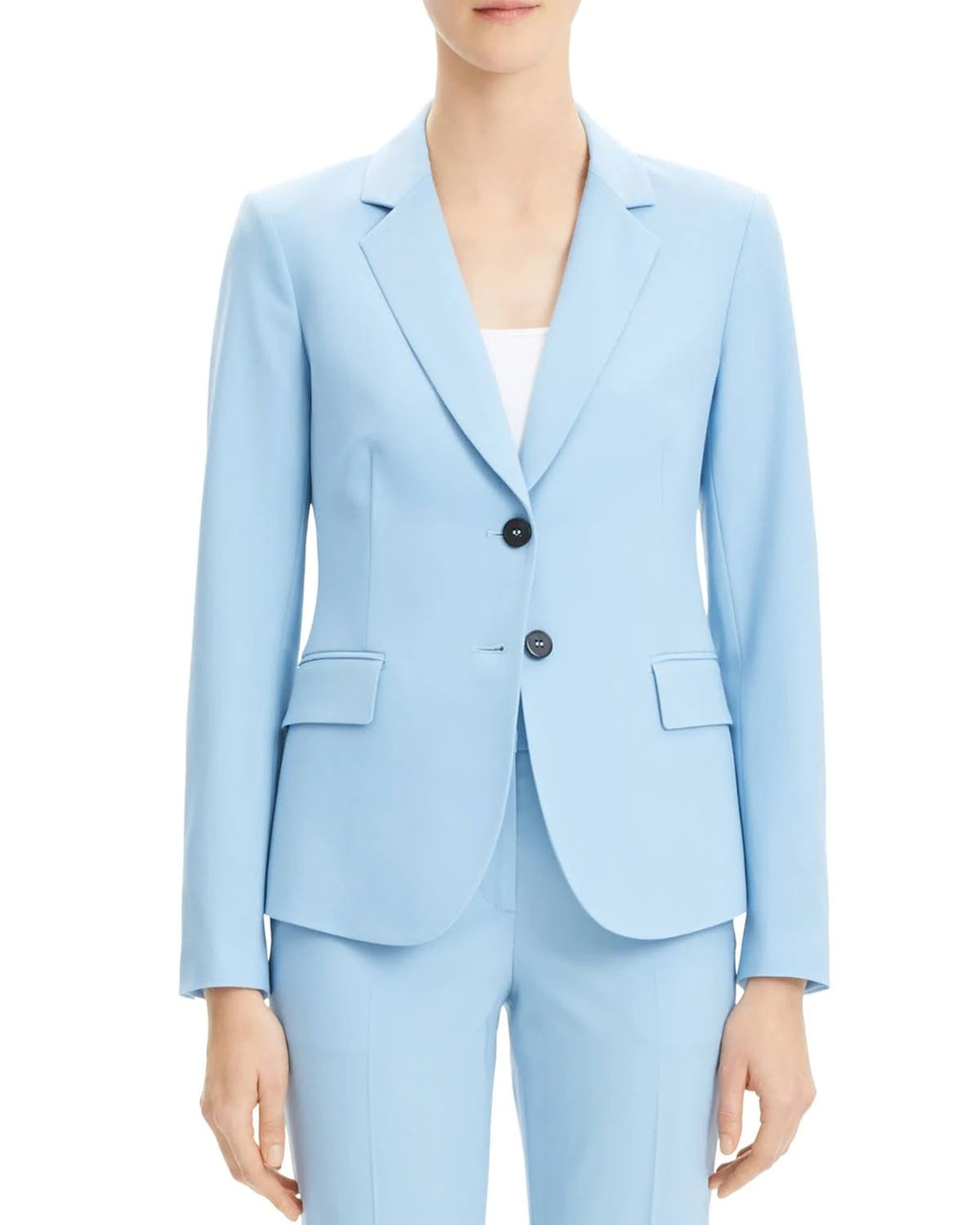 Wool-Blend Blazer R5257