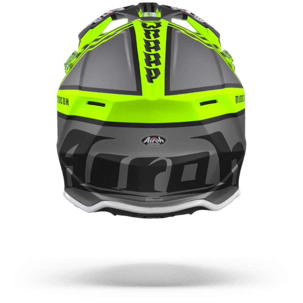 Helmet Wraap Broken Yellow Matt Size M K456
