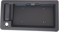 Rear Passenger Side Exterior Cargo Door Handle & License Plate Housing Frame Bracket for Ford Van E150 E250 E350 Pack of 2 Q28925