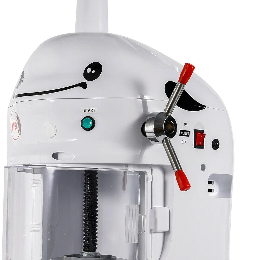 350W Commercial Ice Crusher Snow Cone Machine W2901