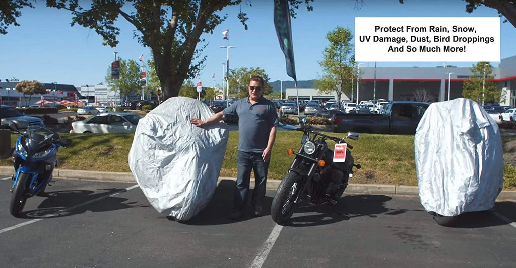 Motorcycle With Sidecar Cover U7076