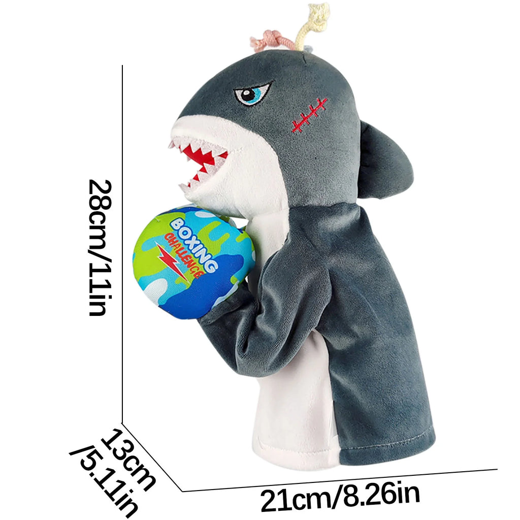 Boxing Monkey Hand Doll Plush Toy N2357