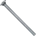 4 Pk 1/2 inch x 4 inch 13 TPI Steel Zinc Plated Carriage Bolt S996