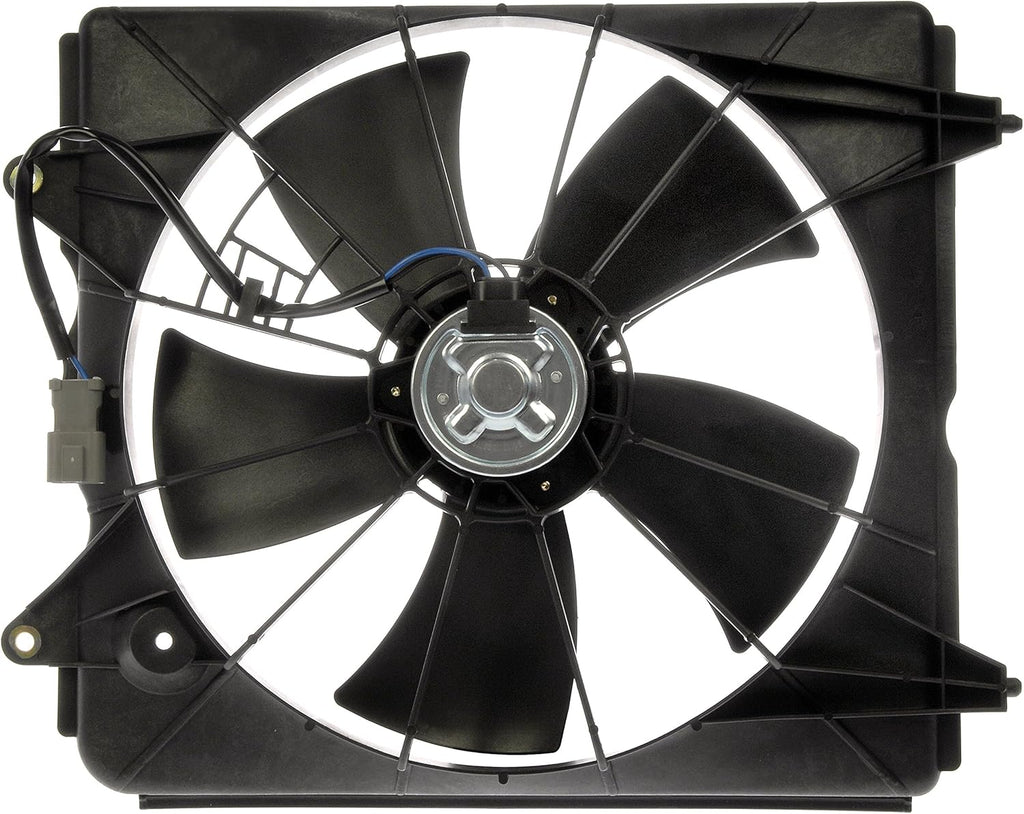 Black Pack of 2 Engine Cooling Fan Assembly B6507