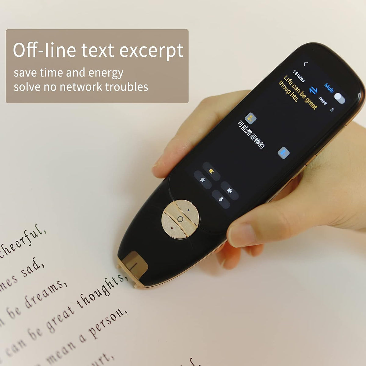 Translation Pen Scanner Device T8755